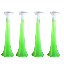 Set of 4  Vuvuzela Stadium Horn Noise Maker for Football Games 11" [Green]