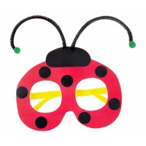 Set of 2 Diy Toy Hand-made Toys Fun Glasses Material Package Ladybug
