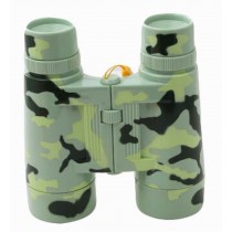 Kids Toy Binocular Telescope Outdoor Explore Educational Toys, Camouflage Green