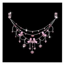 Princess Dress up Accessories Jewelry  Forehead Chain [Pink]