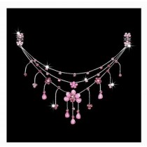 Princess Dress up Accessories Jewelry Headdress [Pink]