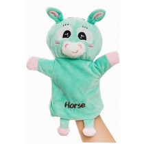 Plush Animal Hand Puppets Funny Toys for Kids, Horse
