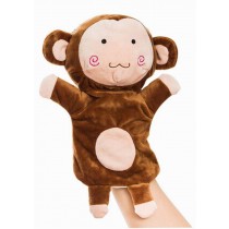 Plush Animal Hand Puppets Funny Toys for Kids, Monkey B