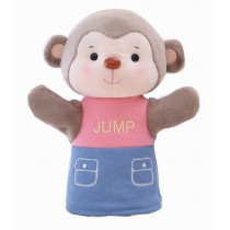 Plush Animal Hand Puppets Funny Toys for Kids, Monkey F