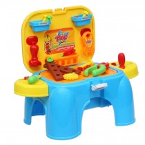 Creative Kids Pretend Play Toy Imitation Games Toy Tools Playset Stool