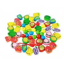 Children Educational Toys Funny Wooden Fruits Puzzles For Kid