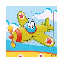 Aircraft Puzzles Wooden Children Puzzle Puzzles Set Of 2
