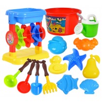 14-Piece Funny Playset for Children/Kids Beach Toy Set, Toy for SandBox