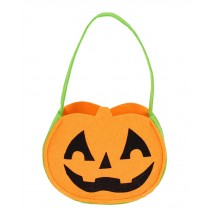 Set of 3 Halloween Kids Candy Bag Cute Pumpkin Trick or Treating Candy Bag