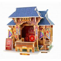 Unique 3D Puzzle Educational Toy Diy 3d Stereoscopic Puzzle, The Chinese Theater