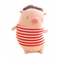 Cartoon Pig Child Plush Doll Toy Set Of 2