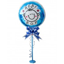 Creative Baby Boy Party Decoration Aluminum Balloons 3 Pcs