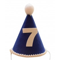 Number 7 Child Birthday Hat Party Hat 2 Pieces