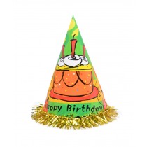 Cartoon Party Hat Birthday Hat For Child 10 Pieces