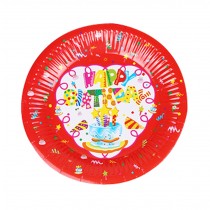 Birthday Party Tablewares Party Disposable Plates 20 Pieces
