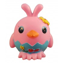 Cute Cartoon Piggy Bank Coin Holder Coin Collecting Box Chick Pink