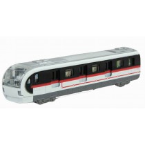 Simulation Locomotive Toy Model Trains Toy Subway, White ( 18.5*4.5*3.5CM)