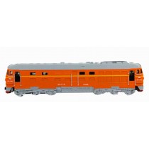 Simulation Locomotive Toy Model Trains Toy Train, Orange (23*4*5.5CM)