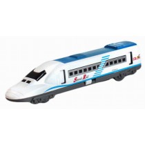 Simulation Locomotive Toy Model Trains Speed Rail, Blue(18*3.2*4.1CM)