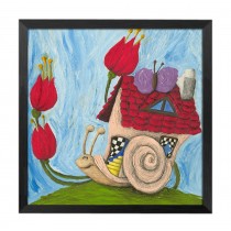 [Home] Decorative Painting Framed Painting Wall Decor Kids Creative Picture