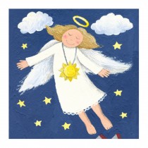 Decorative Painting Frameless Painting Wall Decor Kids Creative Picture [Angel]