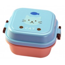 [Cat] Multifunctional Kid's Bento/Lunch Box/Container for Fruit/Salad/Snack