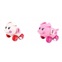 Set Of 2 Wind-up Toy Toy Pig Educational Toy Lovely Toy Pig
