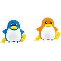 Set Of 2 Wind-up Toy Creative Penguin Kids Educational Toy Lovely Toy Penguin