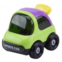 Inertia Small Toys Cartoon Car Kid's Lovely Educational Toy Random Color F