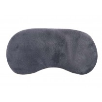 Lovely Cotton Eye Mask Classic High-class Eyeshade Breathable Lightweight,Grey