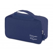 Classic Leather Makeup Case Waterproof Durable Cosmetic Bag Locker