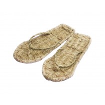 New Influx Of Men's Pure Hand-woven Whole-linen Casual Slippers