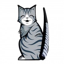Cute Cat Tail Stickers Windshield Wiper Decals