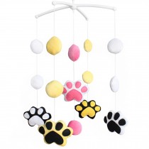 Baby Crib Rotatable Bed Bell Colorful Baby Toys [Colorful Claws]