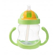 280ML Baby Water Bottle With Handle Useful Kids Training Bottle [Green]
