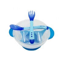 Home Baby Eating Utensil Lightweight Kids Bowl With Spoon&Fork