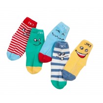 5 Pairs Girls/Boys Spring/Winter Cotton Socks