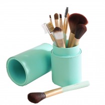 Completed Makeup Brushes Tool for Face and Eye 10 Pieces Portable