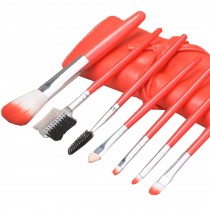 Portable Makeup Brush Tools for Girls Make-up Beginner 7 Pcs
