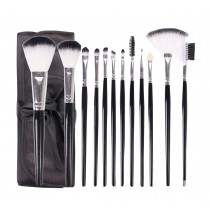 Powder Cream Concealer Brush Kit for Women 12 PCS