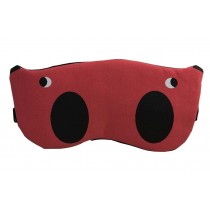 Red Cartoon Eye Mask for Sleep or Travel