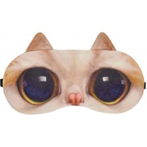 Cute Cat Expression Sleep Goggles Sleeping Mask Eye Cover