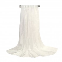 Women's Fashion Sunscreen Shawls Wraps 76.8*57'', White