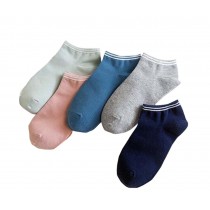 5 Pairs Soft and  Comfortable Summer/Spring/Autumn Women Socks