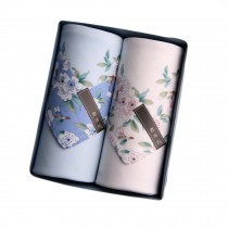 Ladies/Women's Cotton Handkerchiefs Flower Romantic Present