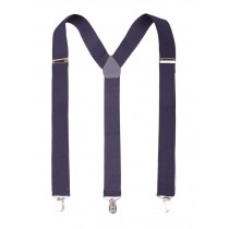 Formal Fashion Adjustable Suspenders - Dark Grey