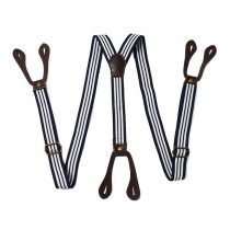 Fashion Button Suspenders Adjustable Braces