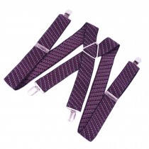 Adjustable Men's X-Back Clip Suspenders
