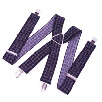 X Shape with Strong Clips Men's Suspenders