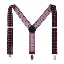 Y Back Design Suspenders for Men